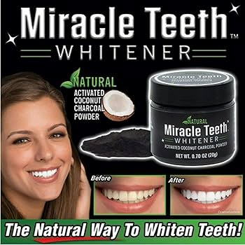 Miracle Teeth Whitener  The Natural Way to Whiten Teeth – No Bleach, No Peroxide!