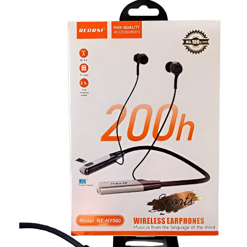 200 Hours Battery Backup Neckband with Digital Display (Update Model)