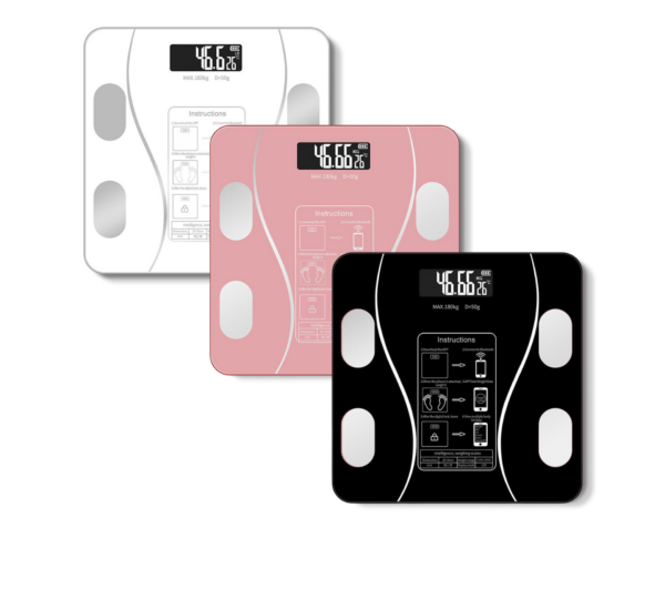 Smart Bluetooth Body Weight Scale – BMI, Body Fat & Health Analyzer