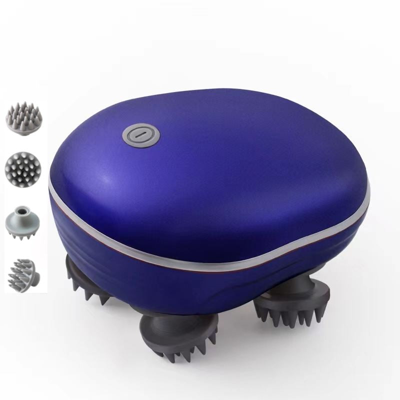 Smart Scalp Massager – রেড লাইট থেরাপি + ডিপ ভাইব্রেশন প্রযুক্তি সমৃদ্ধ