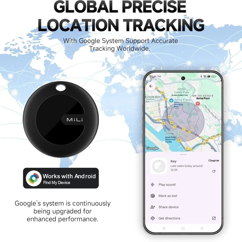 MiLi MiTag Android Location Tracker Device