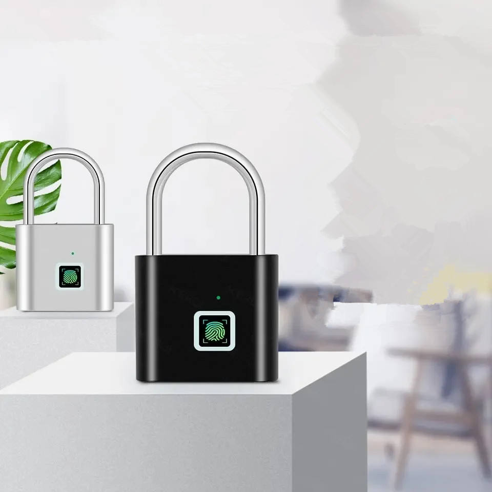 Keyless Smart Fingerprint Lock - USB Charging With Waterproof
