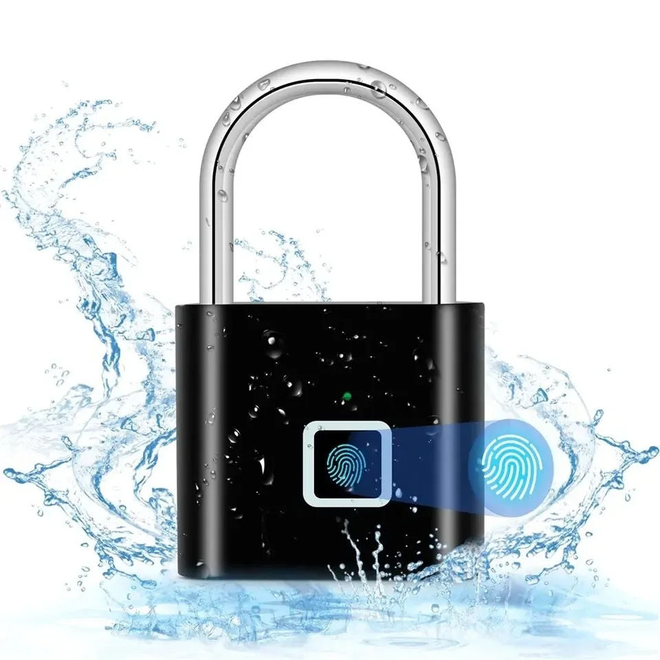 Keyless Smart Fingerprint Lock - USB Charging With Waterproof