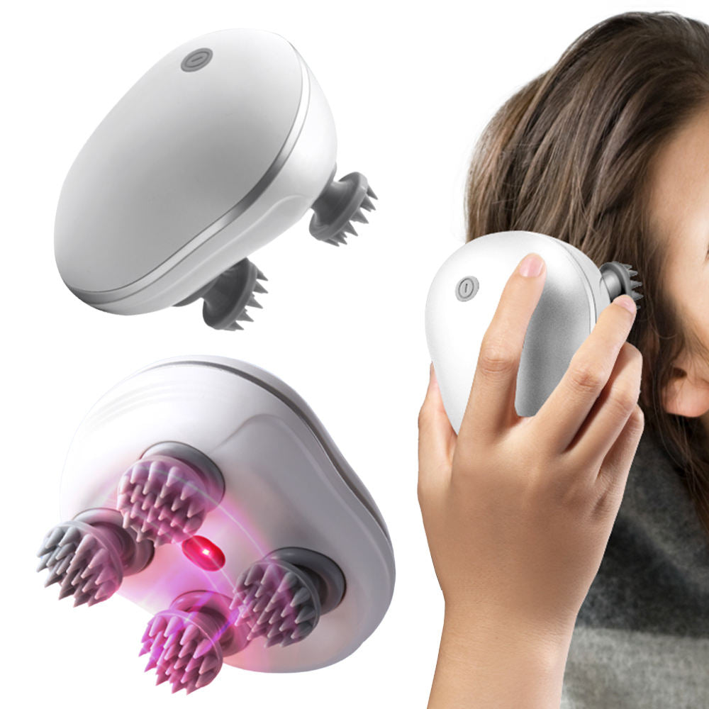 Smart Scalp Massager – রেড লাইট থেরাপি + ডিপ ভাইব্রেশন প্রযুক্তি সমৃদ্ধ