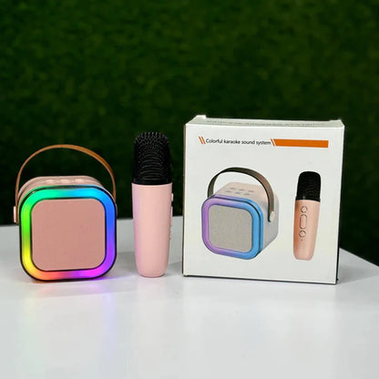 K12+ Karaoke Bluetooth Speaker With 1 Wireless Microphone