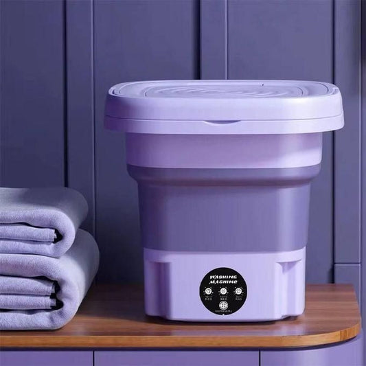 12L Foldable Portable Washing Machine | Mini Washer for Home & Travel