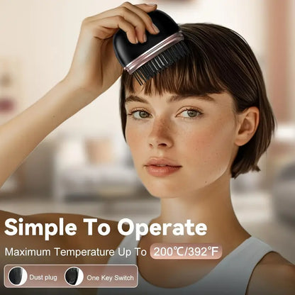 Wireless Portable Hair Straightener Comb