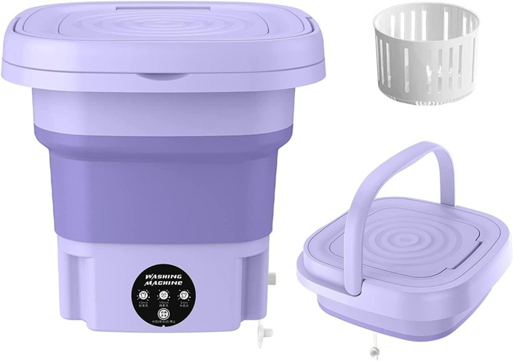 12L Foldable Portable Washing Machine | Mini Washer for Home & Travel