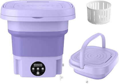 12L Foldable Portable Washing Machine | Mini Washer for Home & Travel