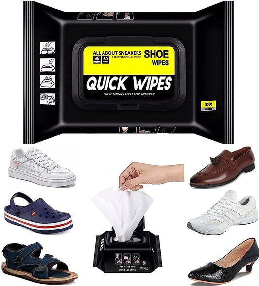Disposable Shoe Cleaning Wipes ( 80 Pcs)