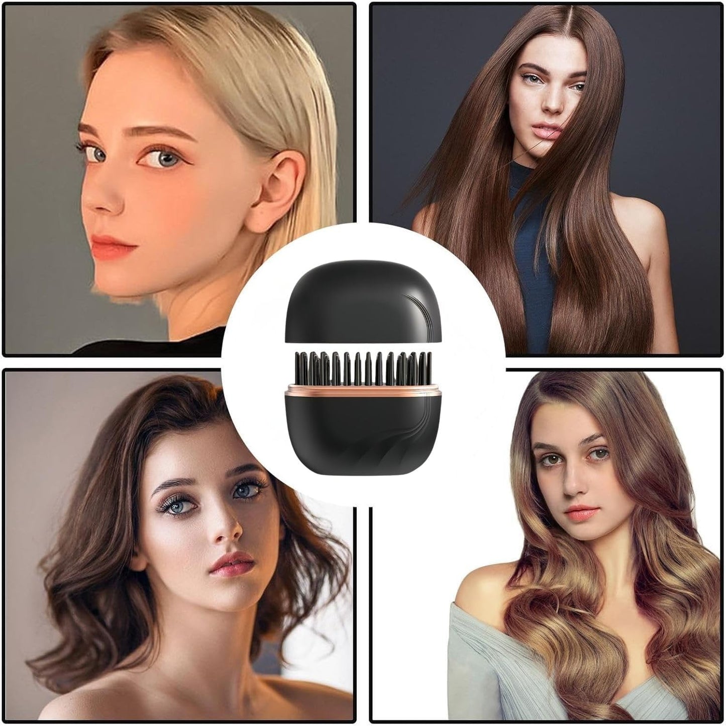 Wireless Portable Hair Straightener Comb