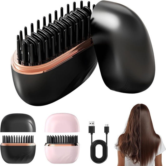 Wireless Portable Hair Straightener Comb