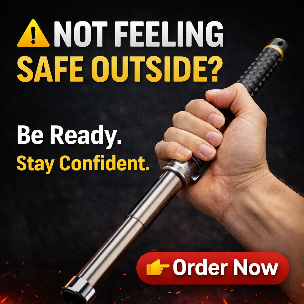 সুইস সিস্টেম  Self Defence Safety Stick (33" Big Size)