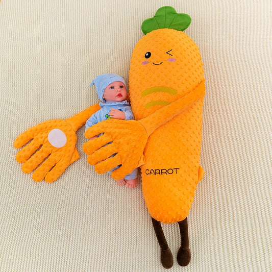 Baby Hug Pillow | Heat Therapy Plush for Better Baby Sleep