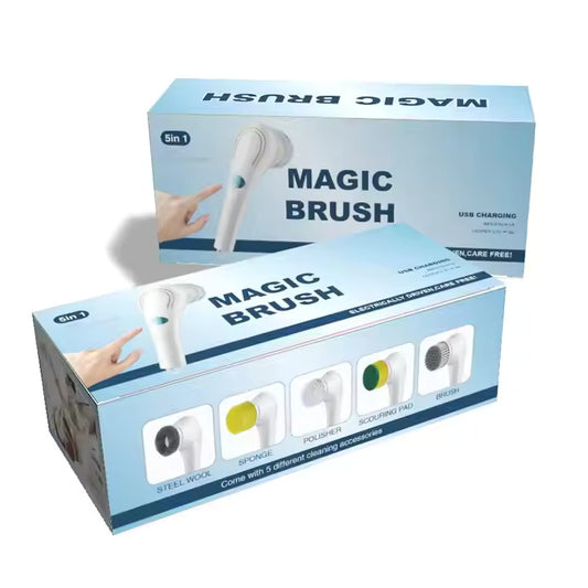 5 in 1 Multifunction Rechargeable Electric Kitchen Cleaning Brush