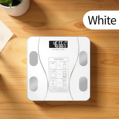 Smart Bluetooth Body Weight Scale – BMI, Body Fat & Health Analyzer