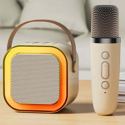 K12+ Karaoke Bluetooth Speaker With 1 Wireless Microphone