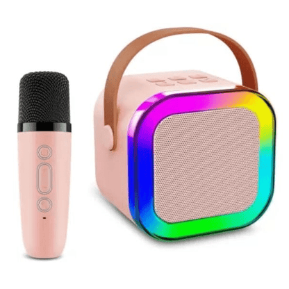K12+ Karaoke Bluetooth Speaker With 1 Wireless Microphone