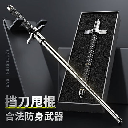 Premium Stainless Steel Safety Stick – Personal Protection Tool (32" Big Size)