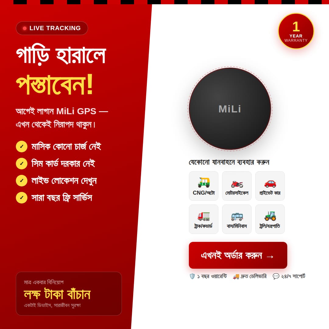 MiLi MiTag Android Location Tracker Device