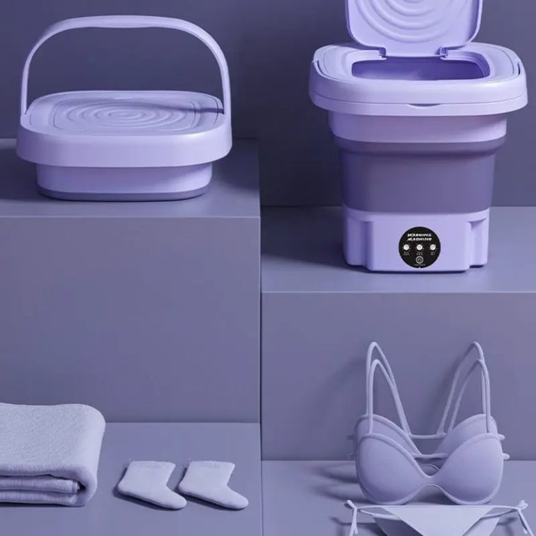 12L Foldable Portable Washing Machine | Mini Washer for Home & Travel