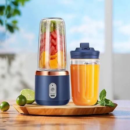 Mini Portable USB Rechargeable Juicer | Fresh Juice Anywhere