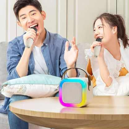 K12+ Karaoke Bluetooth Speaker With 1 Wireless Microphone