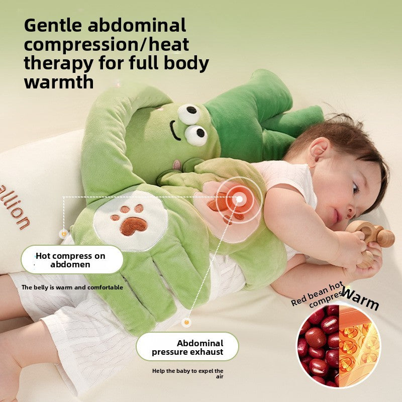 Baby Hug Pillow | Heat Therapy Plush for Better Baby Sleep