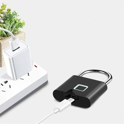 Keyless Smart Fingerprint Lock - USB Charging With Waterproof
