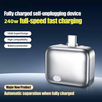 Magnetic Auto-Eject Charger Separator (240W USB-C Fast Charging)