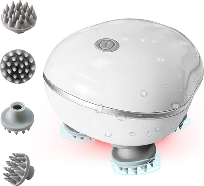 Smart Scalp Massager – রেড লাইট থেরাপি + ডিপ ভাইব্রেশন প্রযুক্তি সমৃদ্ধ