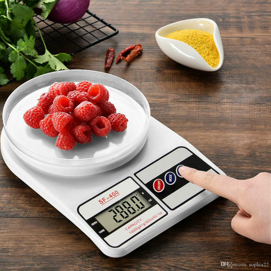 Digital Electronic Kitchen Scale 🎁 FREE 2 BATTERY
